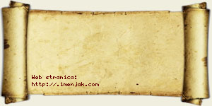 Tanja Bjelan vizit kartica